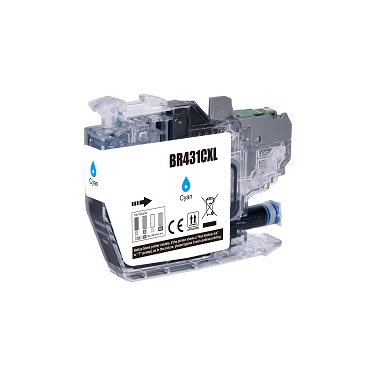 Compatible Brother LC431XL C (Cyan) ink cartridge