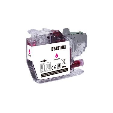 Compatible Brother LC431XL M (Magenta) ink cartridge