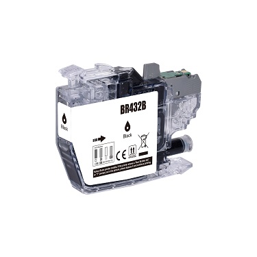 Compatible Brother LC432BK (Black) ink cartridge