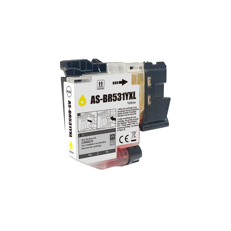 (image for) Compatible Brother LC531XL Y (Yellow) ink cartridge