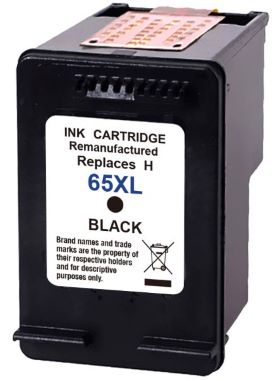 Remanufactured HP 65XL Black Ink Cartridge