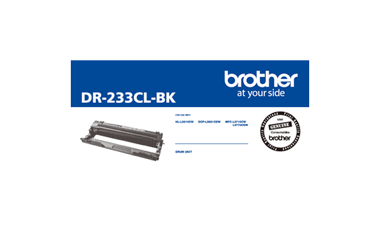 Genuine Brother DR233 Drum Unit - Black