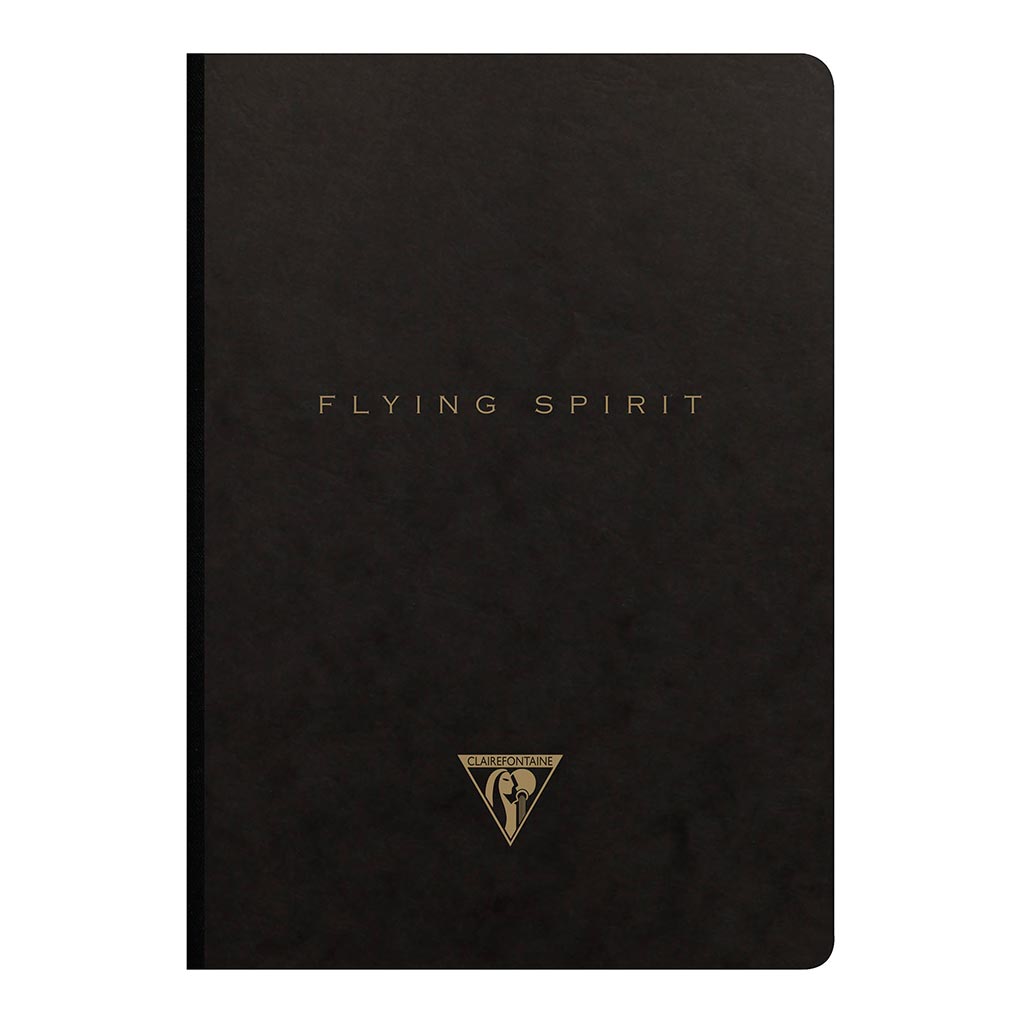 (image for) Flying Spirit Clothbound Notebook A5 Black