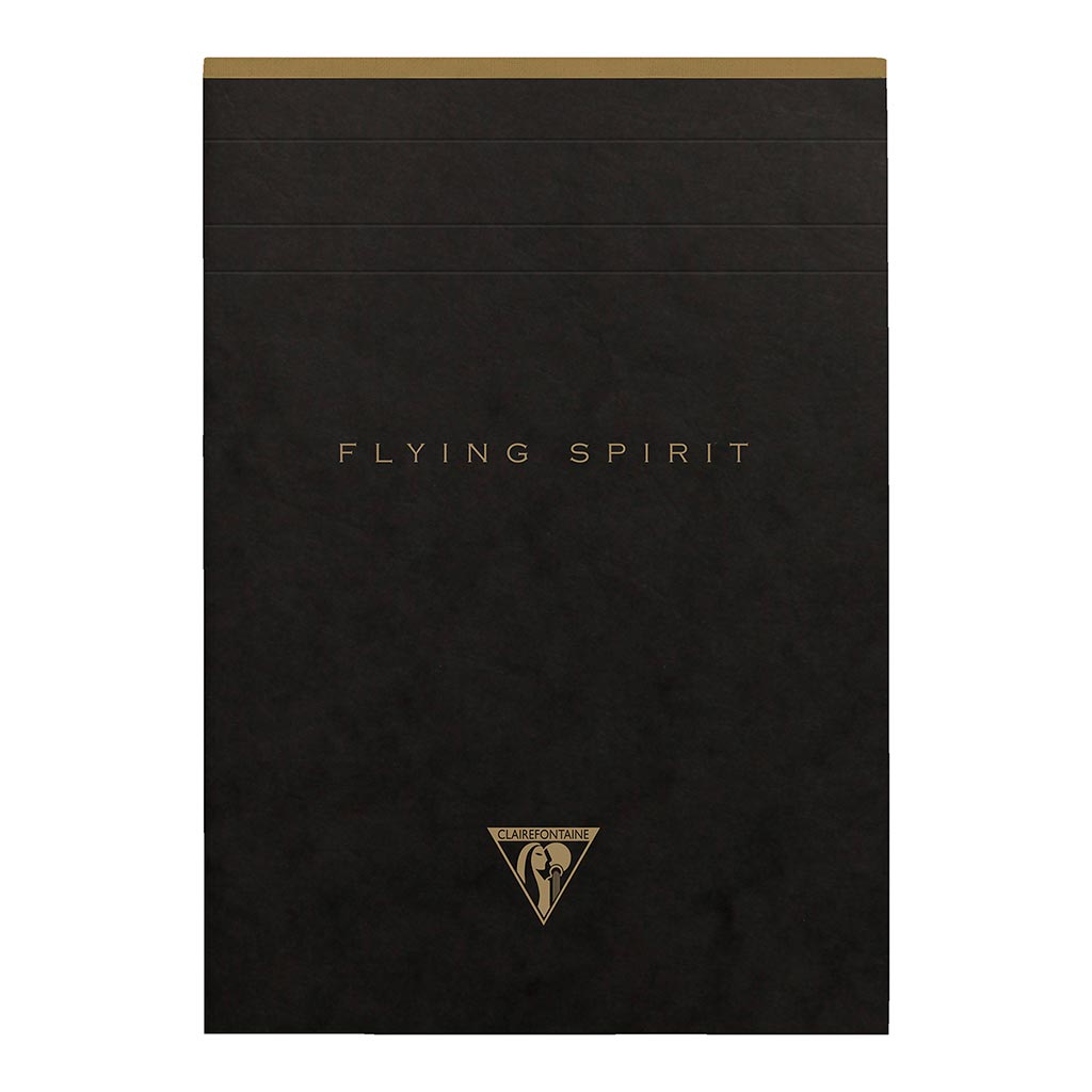 Flying Spirit Clothbound Notepad A5 Black