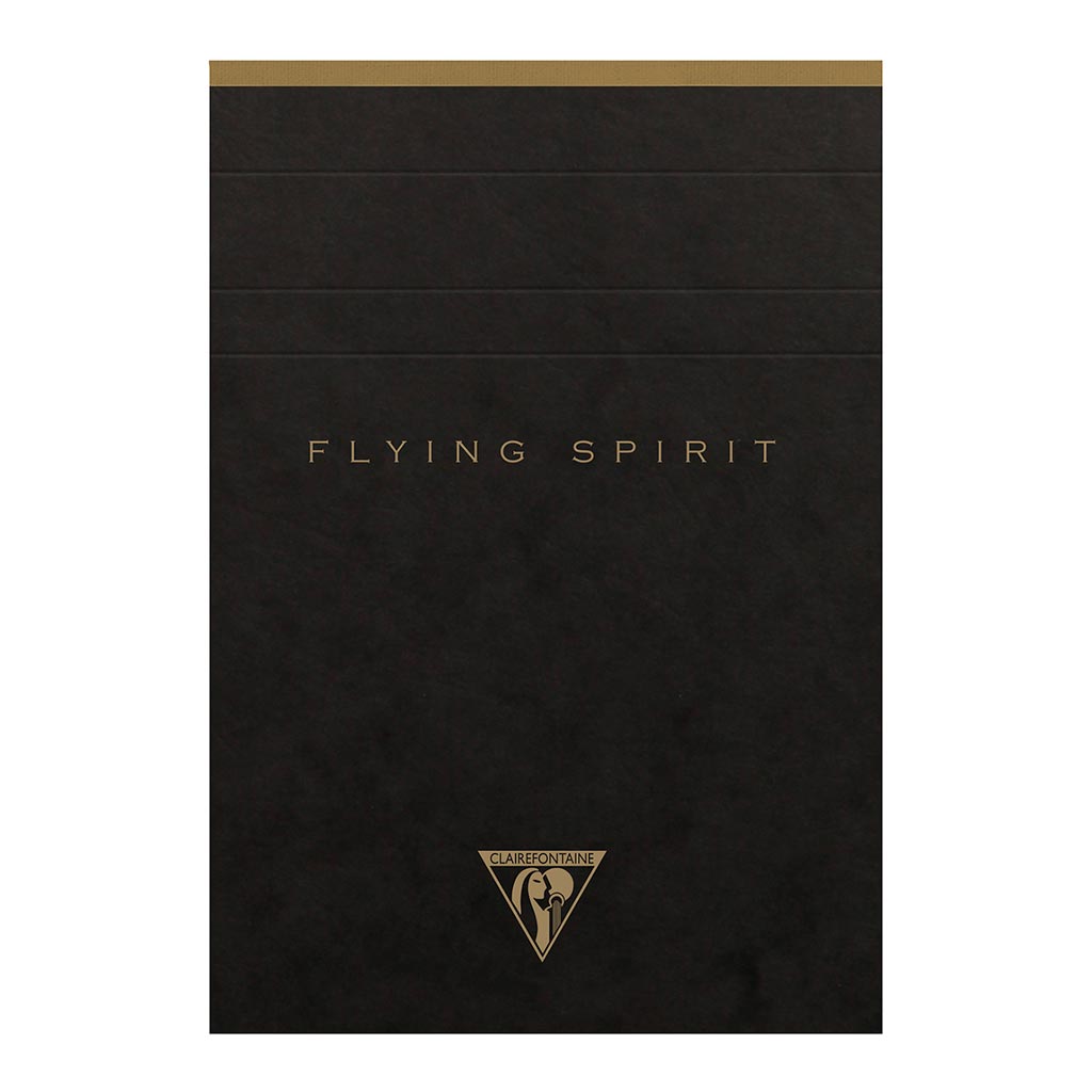 Flying Spirit Clothbound Notepad A6 Black