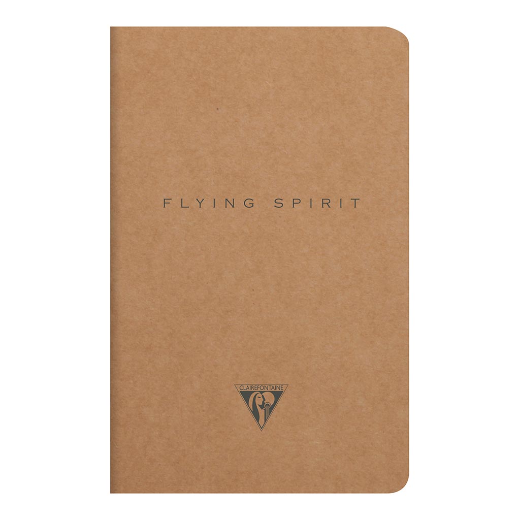 (image for) Flying Spirit Sewn Notebook 11x17cm Kraft