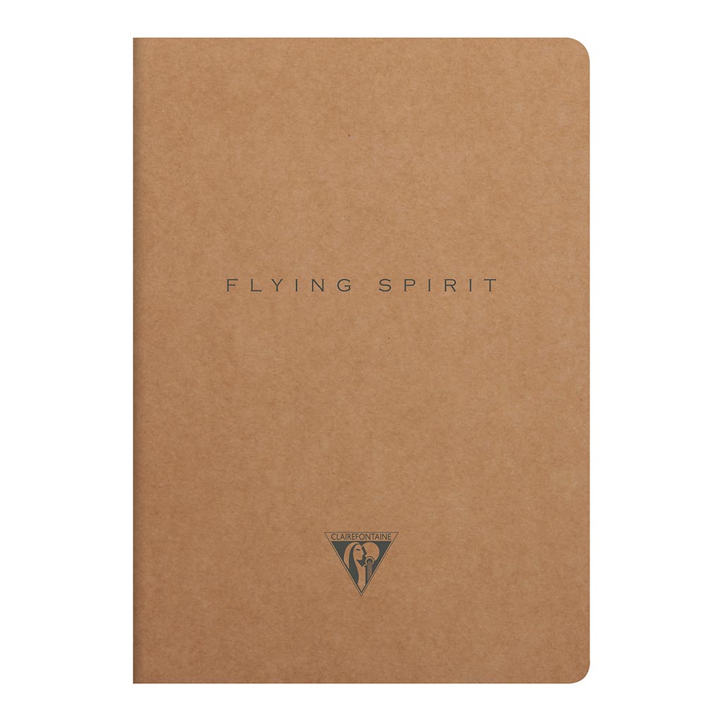 (image for) Flying Spirit Sewn Notebook A5 Kraft