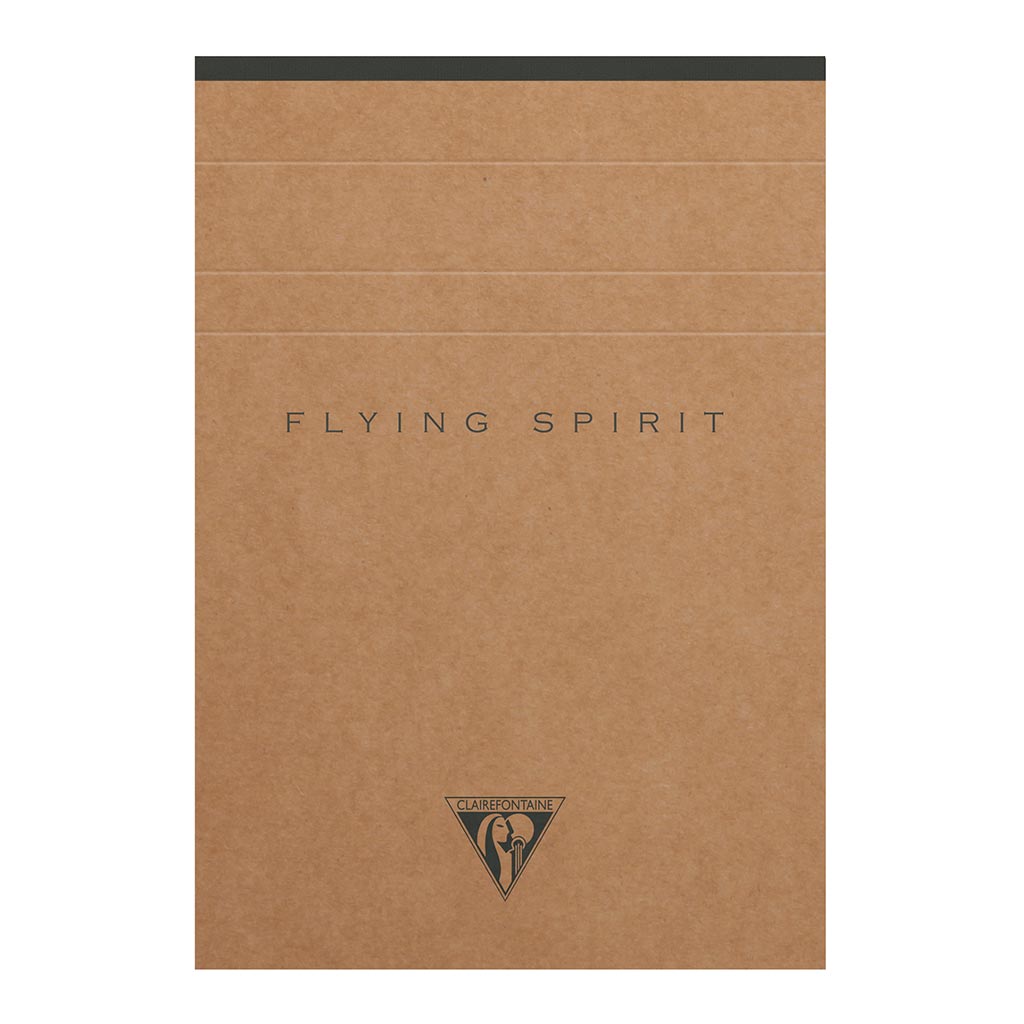 Flying Spirit Clothbound Notepad A6 Kraft