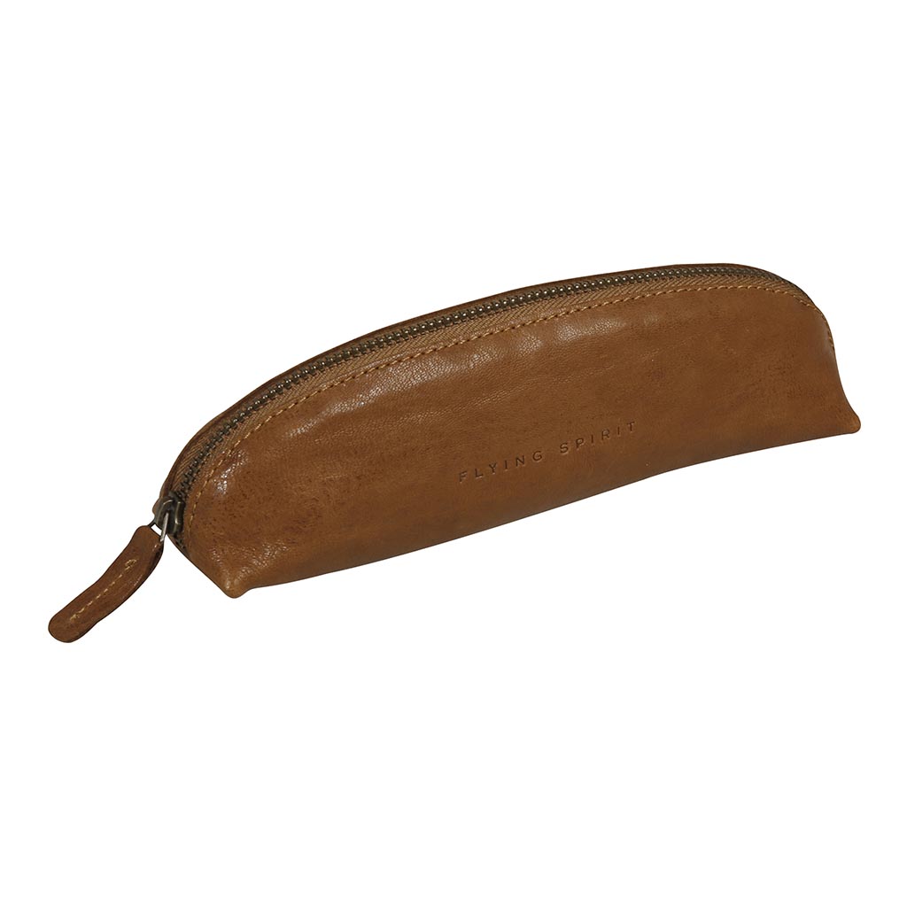 (image for) Flying Spirit Pencil Case Tri Cognac