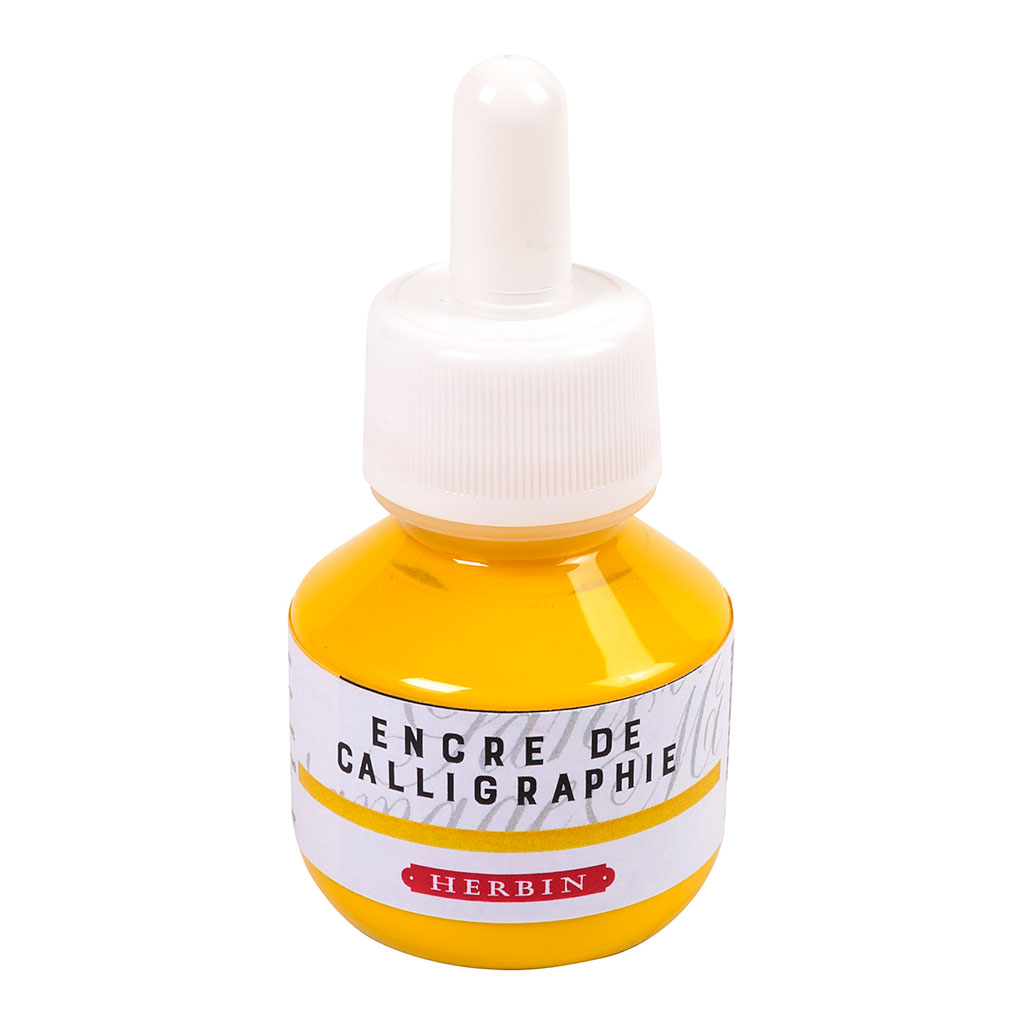 Herbin Calligraphy Ink 50ml Yellow