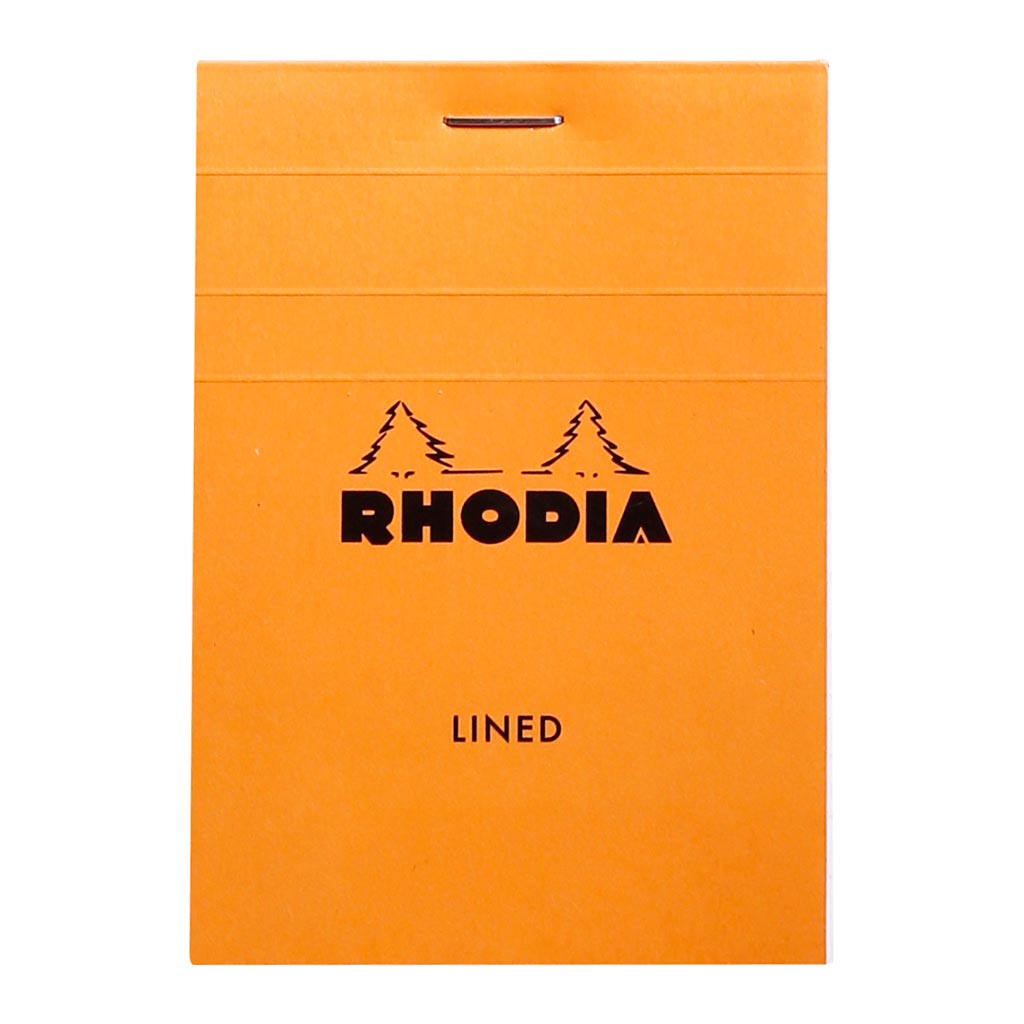 Rhodia Bloc Pad No. 11 A7 Lined Orange