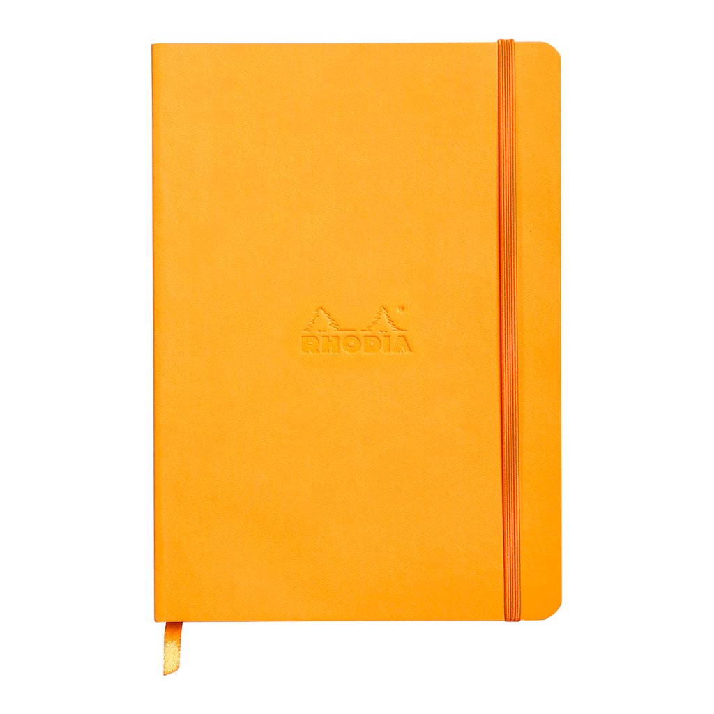 Rhodiarama Softcover Notebook A5 Lined Orange