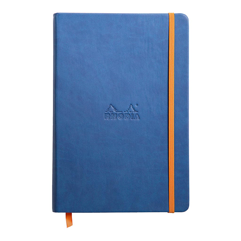 Rhodiarama Hardcover Notebook A5 Lined Sapphire