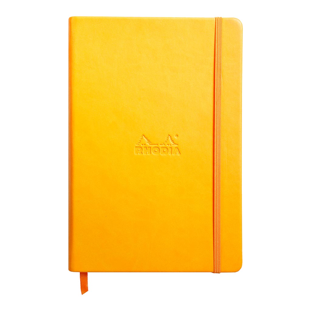 Rhodiarama Hardcover Notebook A5 Lined Daffodil