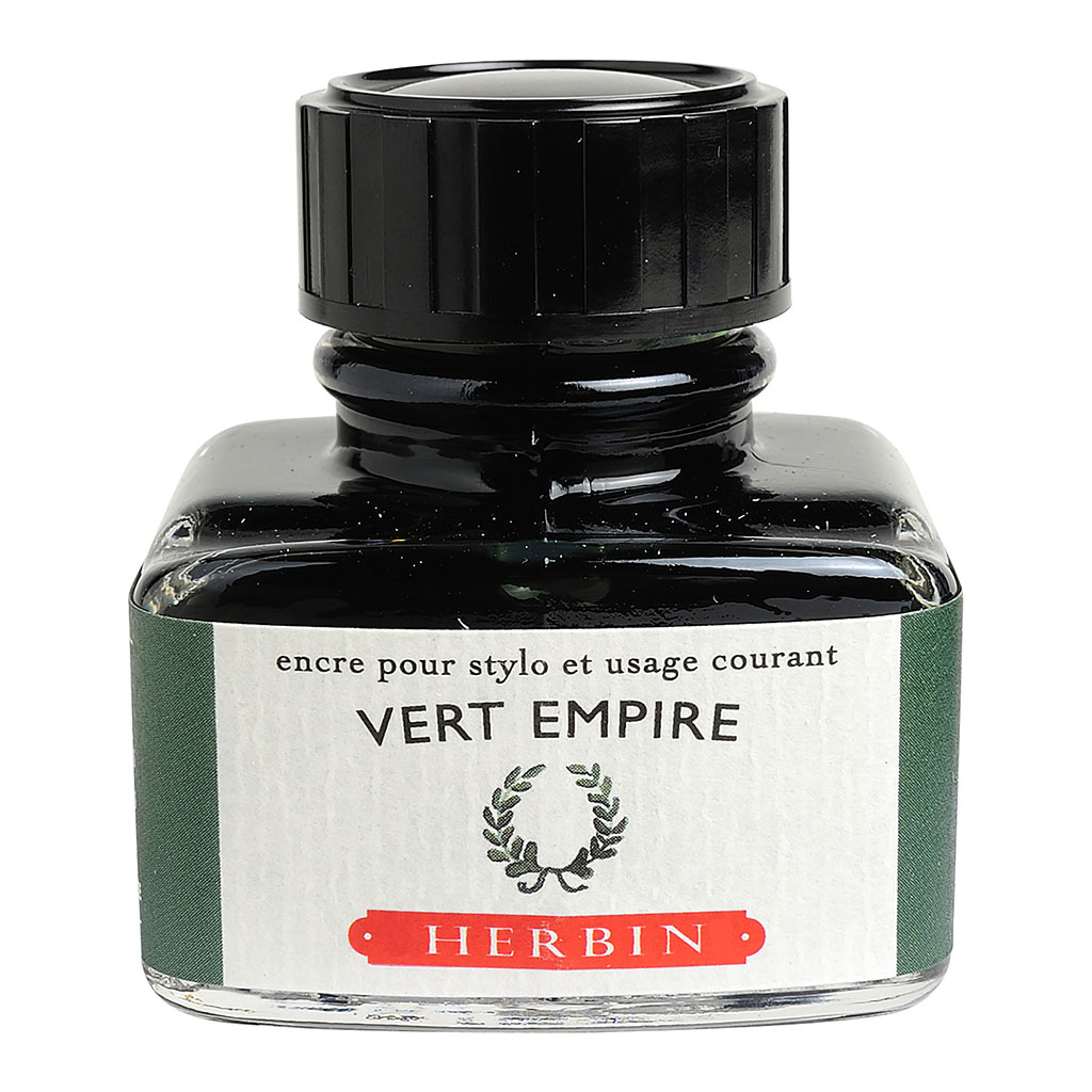 (image for) Herbin Writing Ink 30ml Vert Empire - Click Image to Close