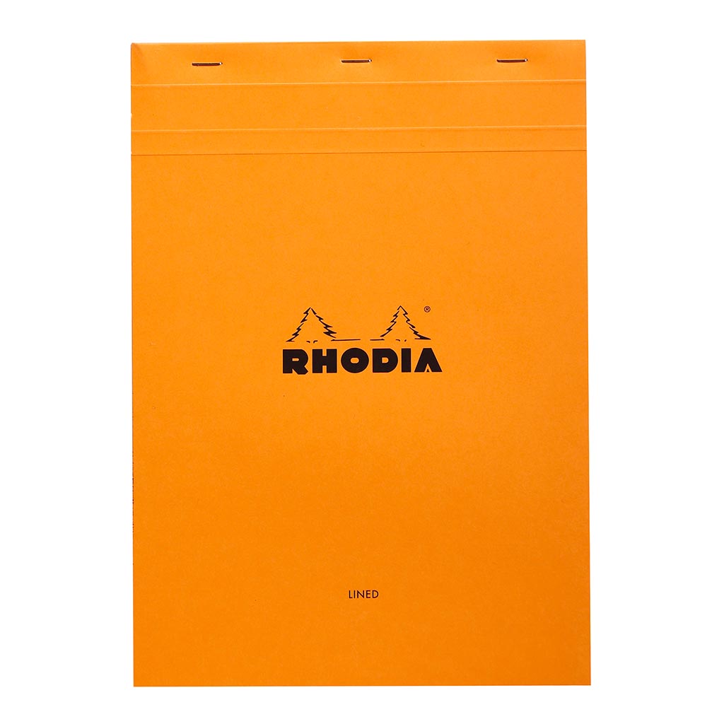 Rhodia Bloc Pad No. 18 A4 Lined Orange