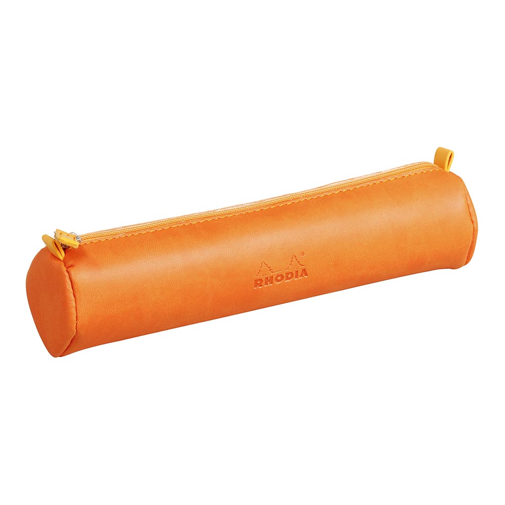 Rhodiarama Pencil Case Round Tangerine