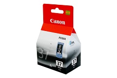 Genuine Canon PG-37 (Black) ink cartridge