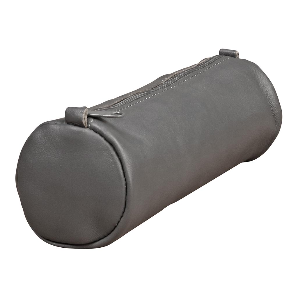 Age Bag Pencil Case Round Grey