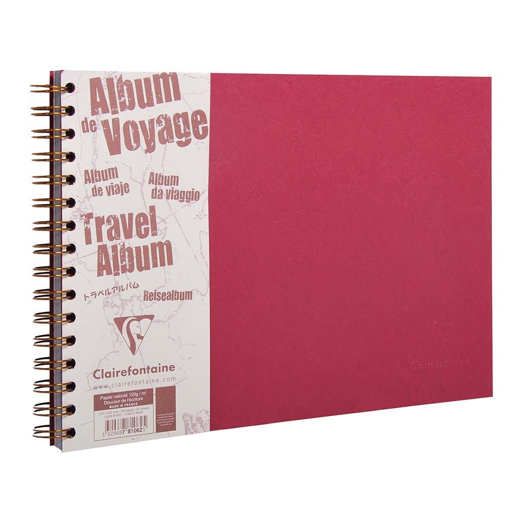 Age Bag Travel Album A4 Red