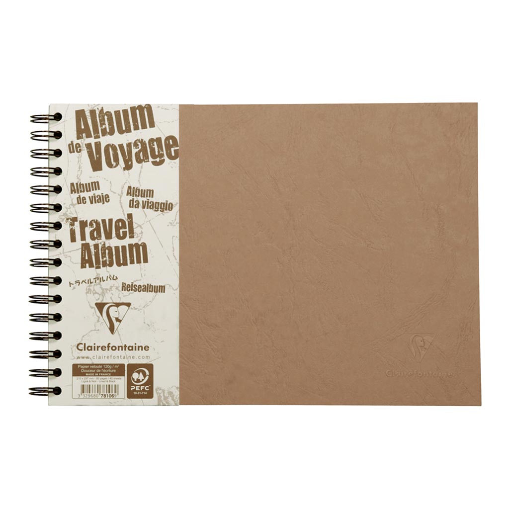 Age Bag Travel Album A4 Tobacco