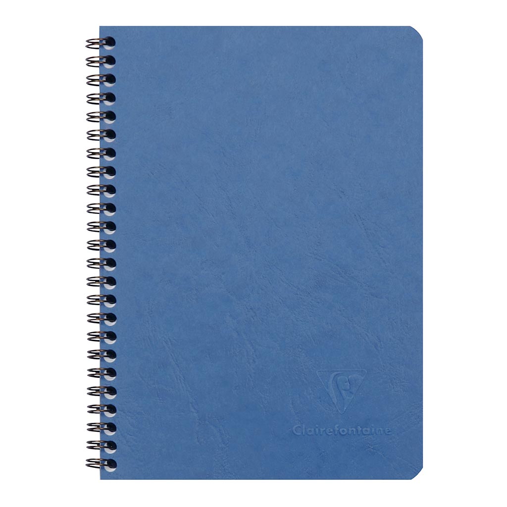 (image for) Age Bag Spiral Notebook A5 Lined Blue