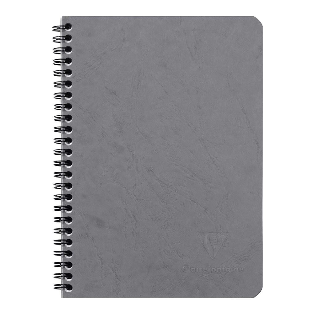 (image for) Age Bag Spiral Notebook A5 Lined Grey