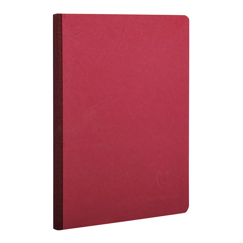 (image for) Age Bag Clothbound Notebook A5 Lined Red