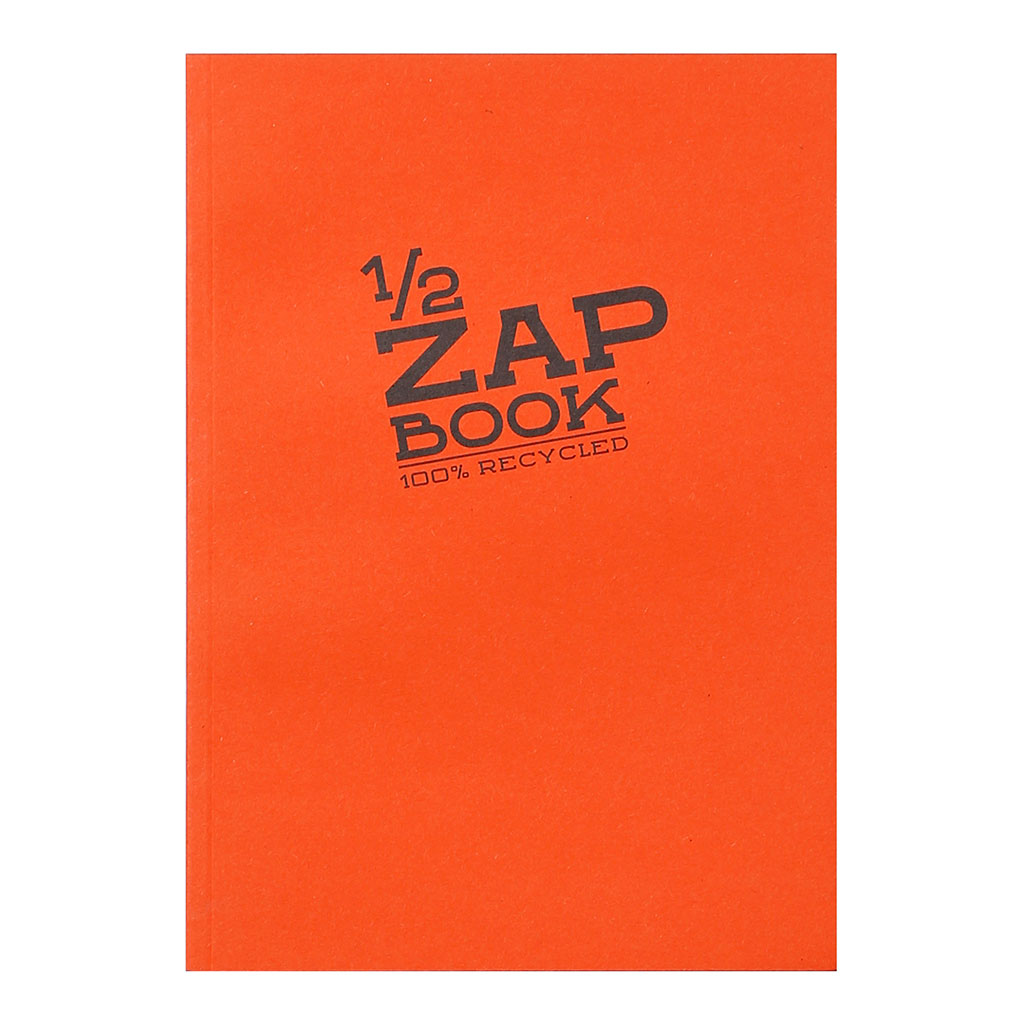 (image for) Half Zap Book A5 Recycled Assorted