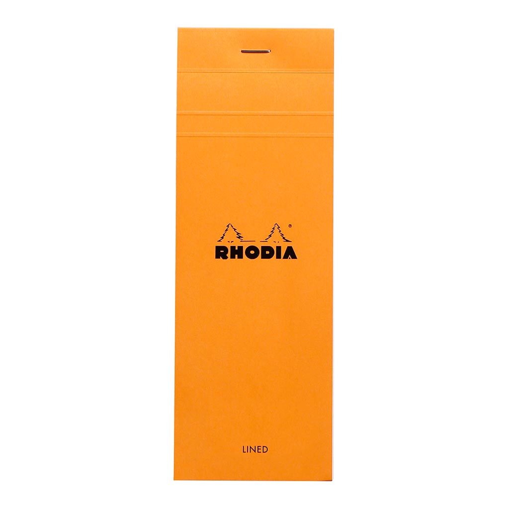 (image for) Rhodia Bloc Pad No. 8 Shopping Lined Orange