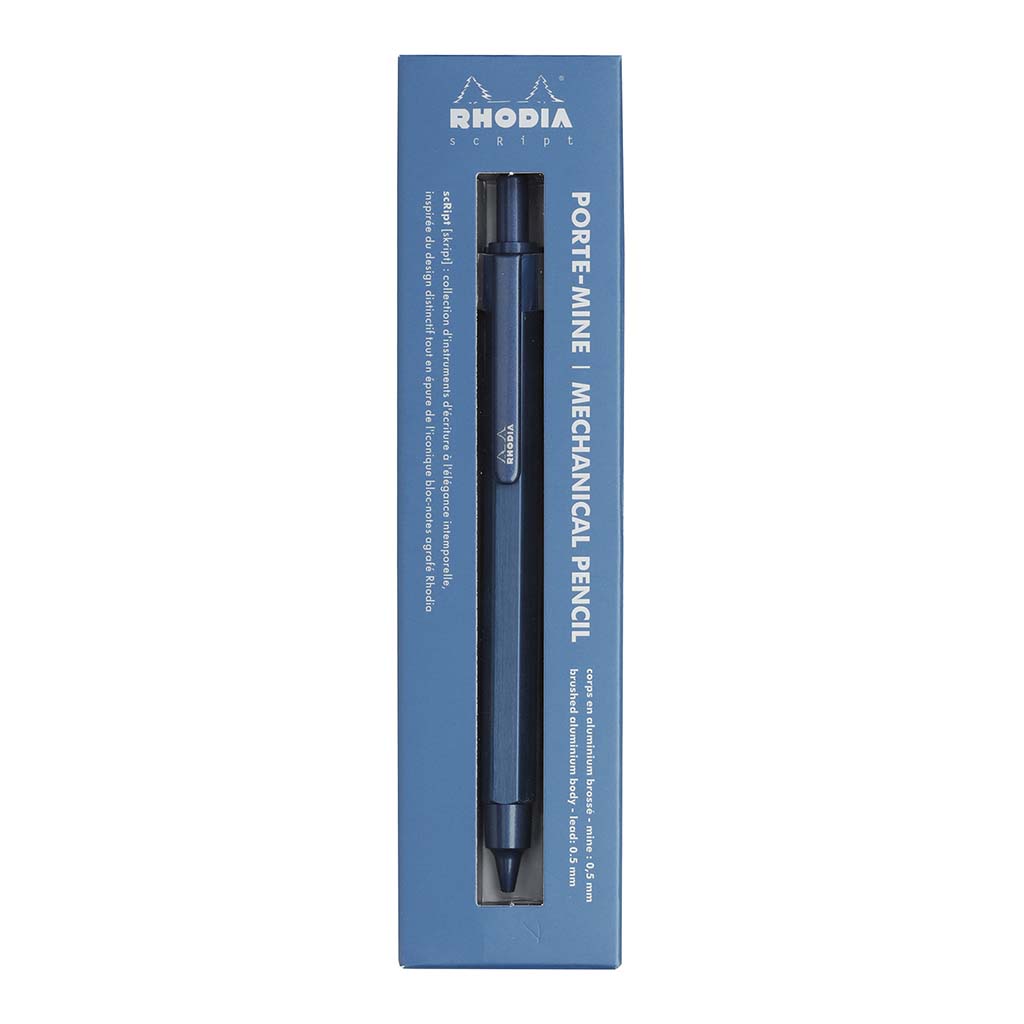 Rhodia scRipt Mechanical Pencil Navy 0.5mm