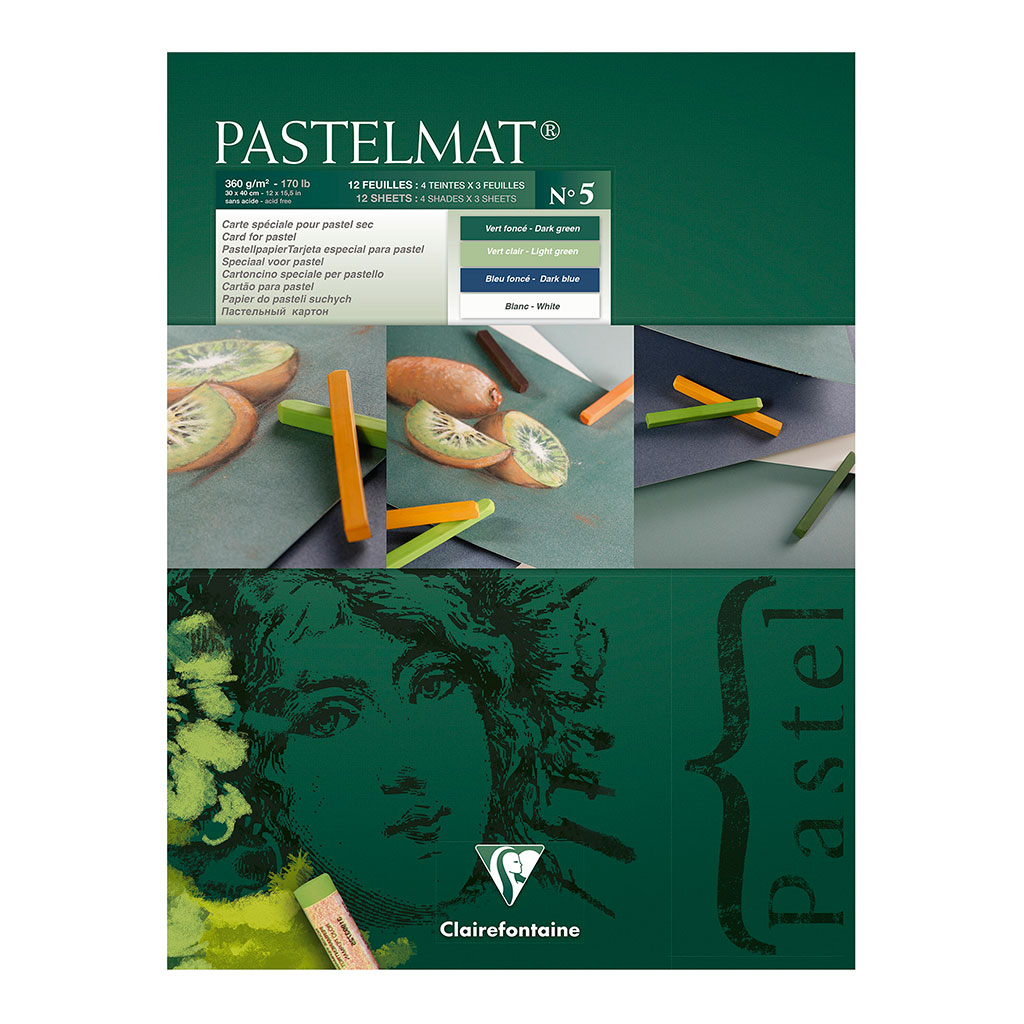 Pastelmat Pad No. 5 30x40cm 12sh