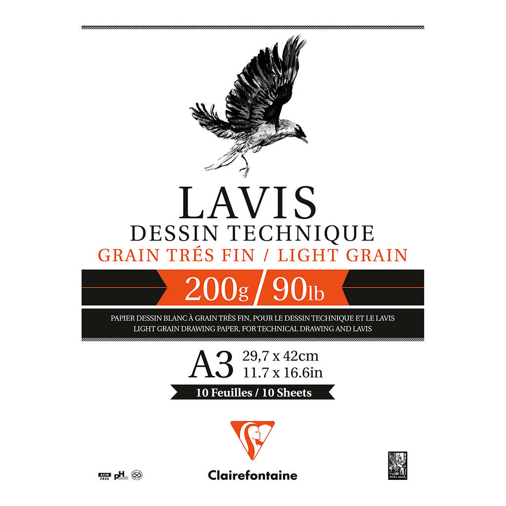 (image for) Lavis Dessin Technical Drawing Pad A3 10sh