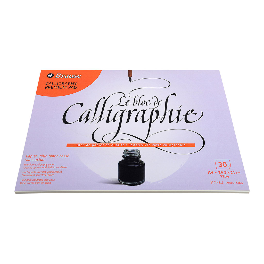 Brause Calligraphy Pad A4 30 sheet