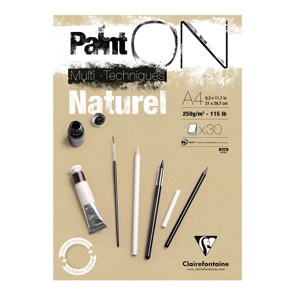 (image for) PaintON Pad Natural A4 30sh