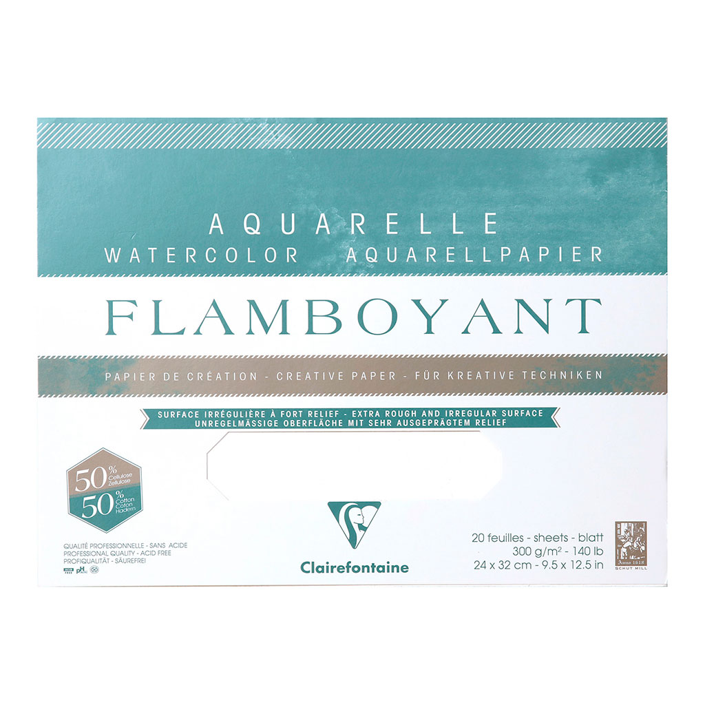 (image for) Flamboyant Pad 24x32cm 300g 20sh