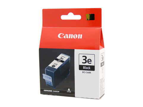 Genuine Canon BCI-3eBK (Black) ink cartridge