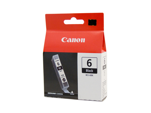 (image for) Genuine Canon BCI-6BK (Black) ink cartridge