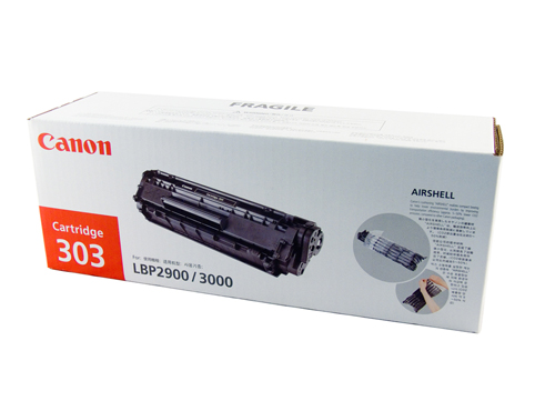 Genuine Canon CART303 Black Toner cartridge