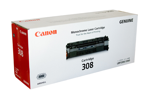 Genuine Canon CART308 Black Toner cartridge