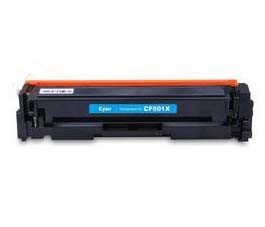 Compatible HP 202X (CF501X) Cyan laser toner cartridge