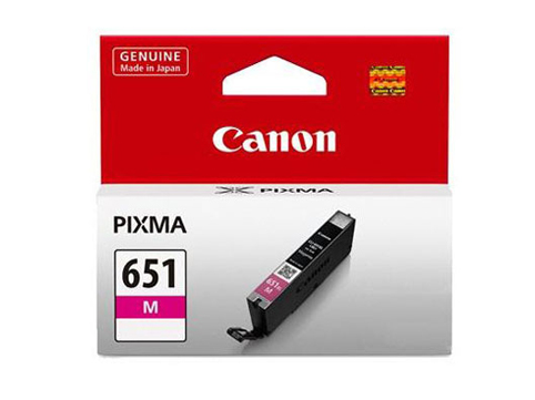 Genuine Canon CLI-651 Magenta ink cartridge