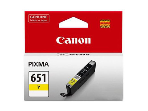 (image for) Genuine Canon CLI-651 Yellow ink cartridge