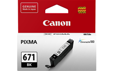 Genuine Canon CLI-671 Black Ink Cartridge