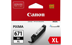 (image for) Genuine Canon CLI-671XL Black Ink Cartridge