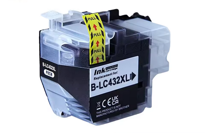 Compatible Brother LC432XLBK (Black) ink cartridge