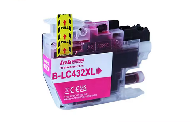 Compatible Brother LC432XLM (Magenta) ink cartridge