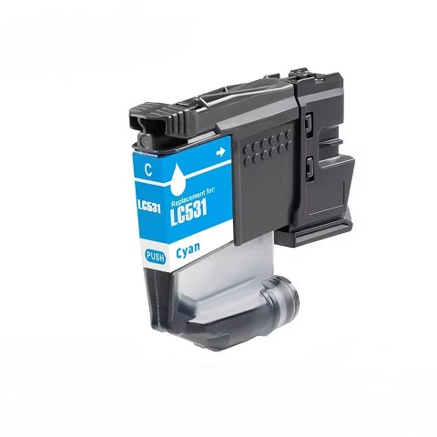 Compatible Brother LC531C (Cyan) ink cartridge
