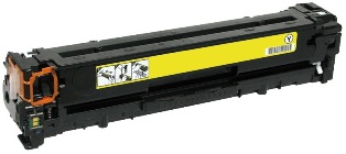 Remanufactured HP128A Yellow toner cartridge (CE322A)