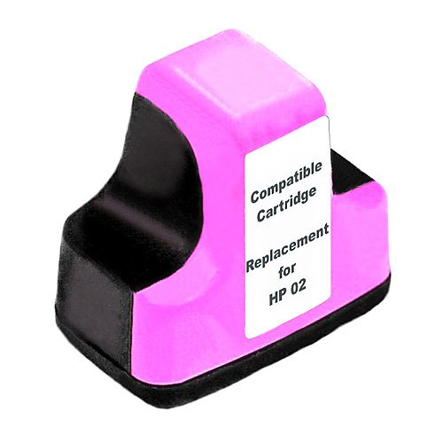 Compatible HP02 Light Magenta ink cartridge